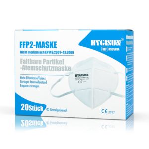 Hygisun FFP2 Einwegmasken (PSA) - 20 Stück